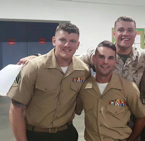 Phil Arthur during his service in the United States Marine Corps.